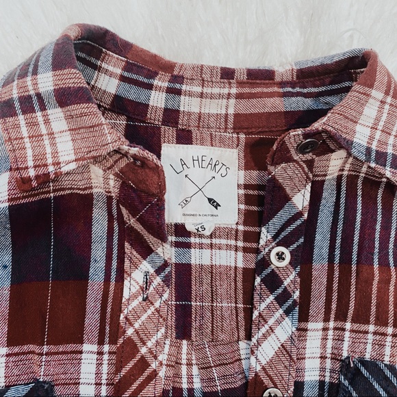 LA Hearts Flannel - Picture 2 of 2